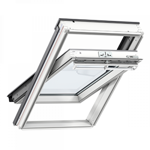 картинка Мансардные окна Velux Классика Белое полиуретановое, двухкамерный стеклопакет от магазина Альфа Плейс